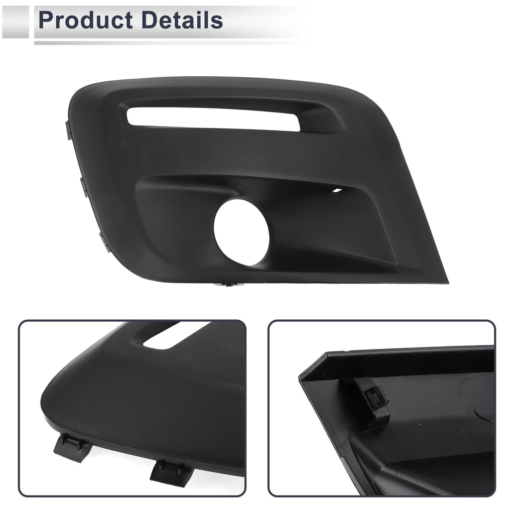 1 Pc Fog Light Grill for Nissan Partner (2015–2018) No./ Black