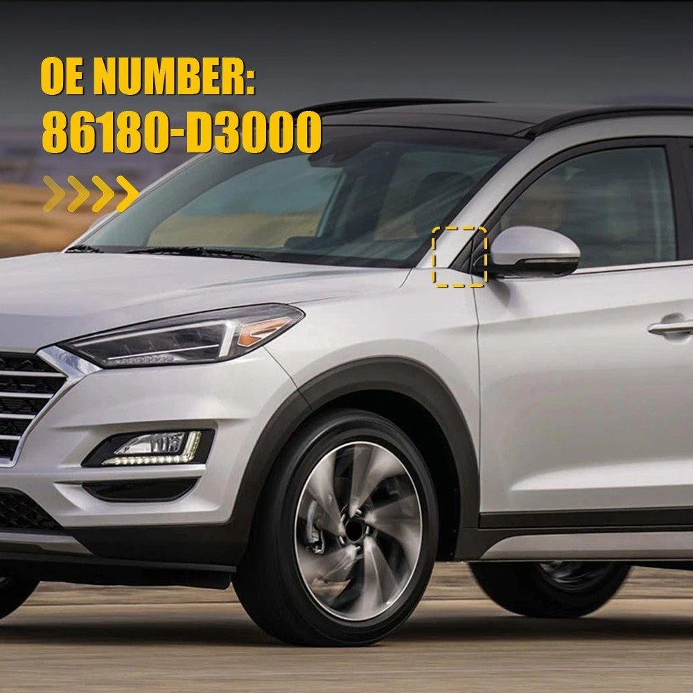 Left Side Rear View Mirror Corner Triangle Fender for Hyundai Tucson (2016–2020)