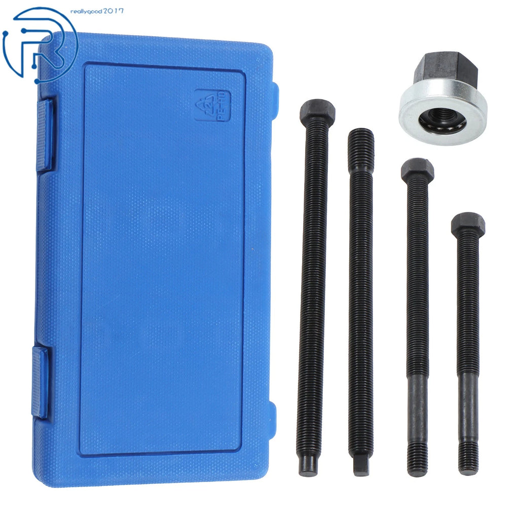 5 Pcs Long Reach Harmonic Balancer Installer Tool Kit for Ford Dodge Chrysler