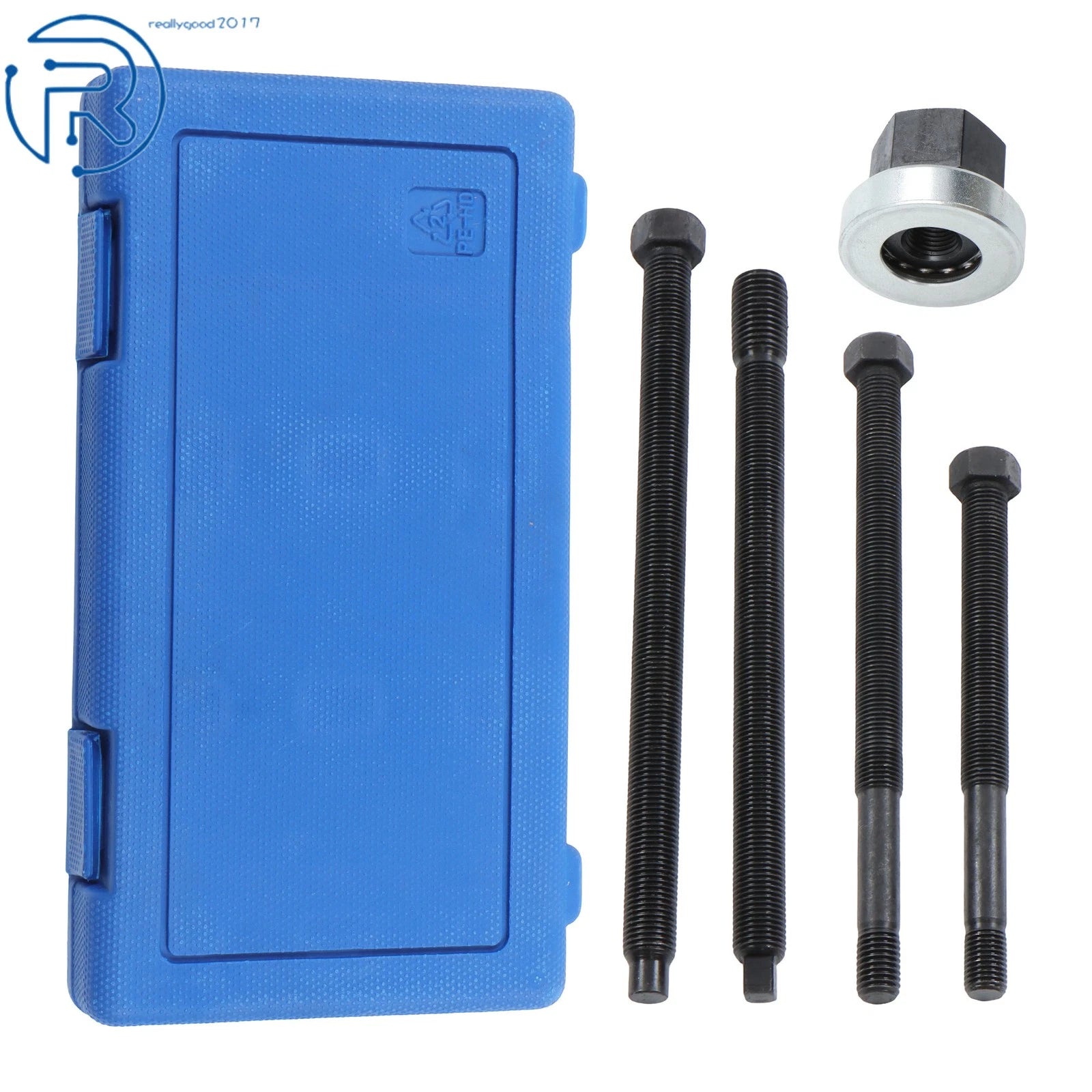 5 Pcs Long Reach Harmonic Balancer Installer Tool Kit for Ford Dodge Chrysler