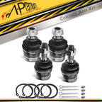 Set of 4 Front Upper & Lower Ball Joints for Ford F-150 (1980–1996)