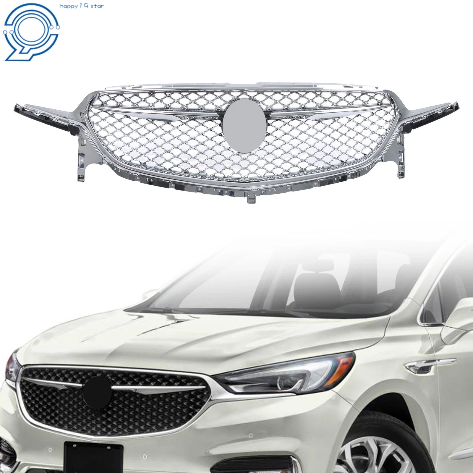 Front Bumper Radiator Grille Assembly for Buick Enclave (2018–2021) 84739634