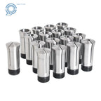 17-Pack 1-1/16" Round Collet Set for Precision Machining