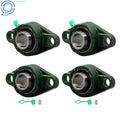 Set of 4 Self-Aligning Pillow Block Bearings for Various Applications