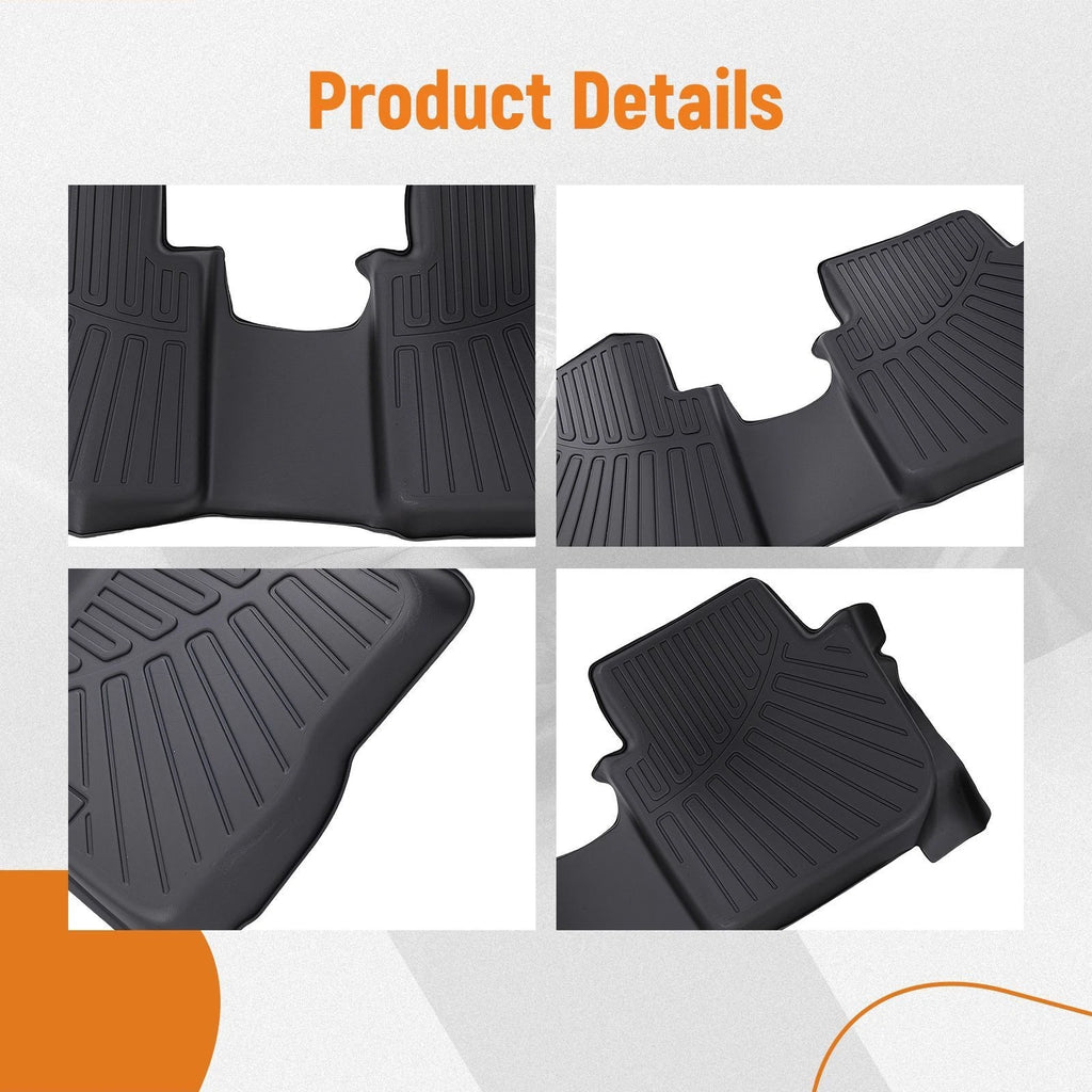Set of All-Weather TPE Floor Mats for Honda CR-V (2023–2025)