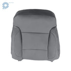 Driver Bottom Top Seat Cover for Chevy Silverado Suburban Tahoe (2014–2019) Gray