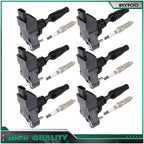 6X Ignition Coils & Spark Plugs for Chevrolet Colorado Camaro GMC Acadia (2010–2019)