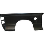 Fender for Dodge Ram 1500, Ram 2500 (2002–2009) Rear Driver Primed Steel