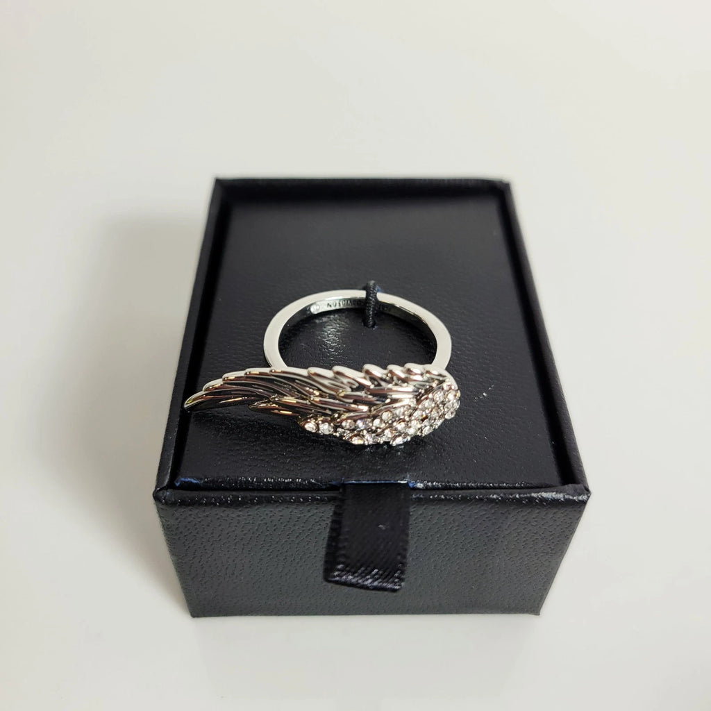 Crystal Stones Pave Wing Ring for Harley-Davidson (Women's)