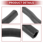 Heater Hose for Nissan Altima (2002–2007) No. 213068J100 Rubber Black