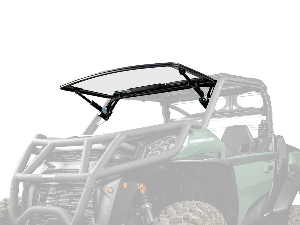 Maxdrive Power Flip Glass Windshield for Can-Am Commander (2011–2023)