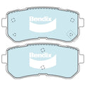 Rear Disc Brake Pad Set TD 4cyl 2.0L for Kia Cerato (2009-2013)