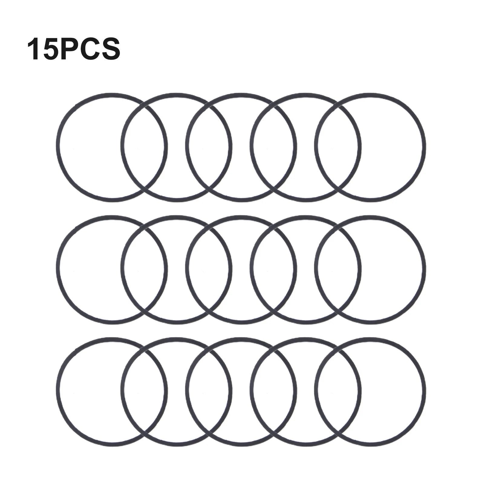 15Pcs Carburetor Bowl Gasket for (799871, 790845, 799866, 796707, 794304)