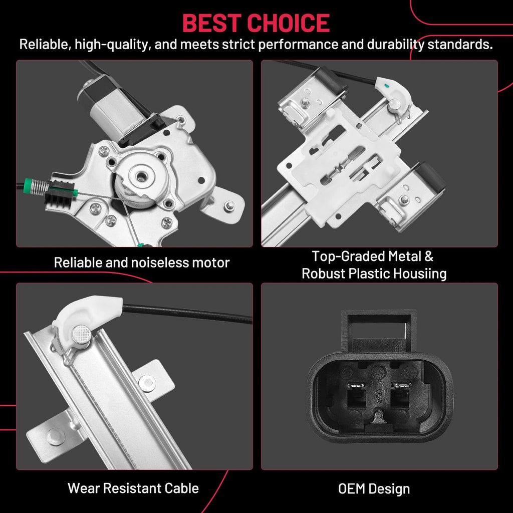 Power Window Regulator Motor for Jeep Liberty (2002–2007)