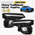 Full LED Headlight Set for Chevy Trailblazer LT/ACTIV/RS (2024–2026)