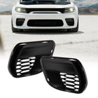 Fog Light Lamp Cover Bezel Trim for Dodge Charger (2015-2021)