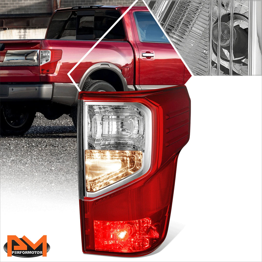 Right Side Chrome Tail Brake Light Stop Lamp for Nissan Titan XD (2016–2023)