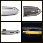 Chrome Door Lock Cylinder Cover Trim for Cadillac ATS XTS CTS CT6 (2013–2019)