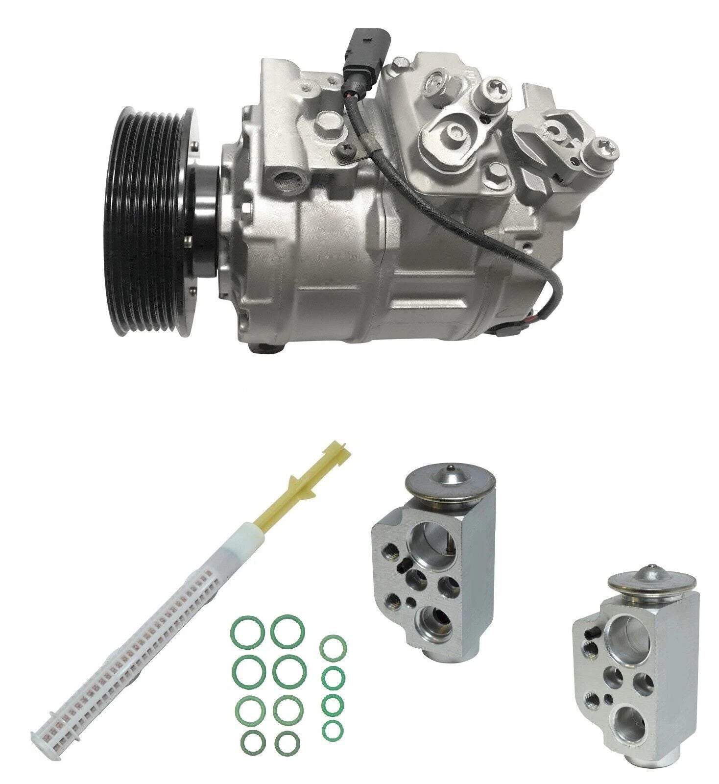 AC Compressor Kit Replacement for Volkswagen Touareg 3.6L (2017–2017)