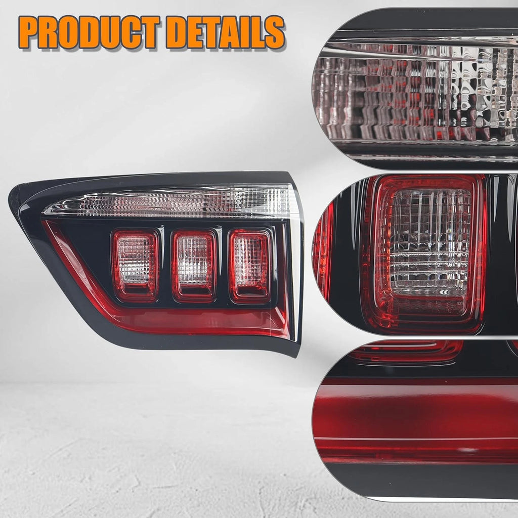 Inner Halogen Tail Light for Jeep Compass (2017–2026) Right Passenger