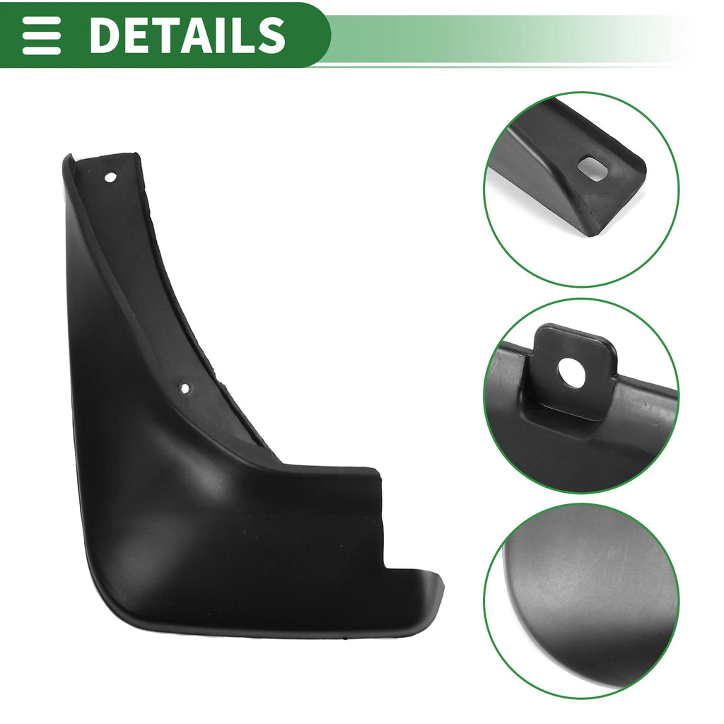 Mud Flaps Splash Guards for Hyundai Accent (2011–2017) W/ Mount Accessories