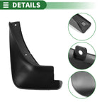 Mud Flaps Splash Guards for Hyundai Accent (2011–2017) W/ Mount Accessories