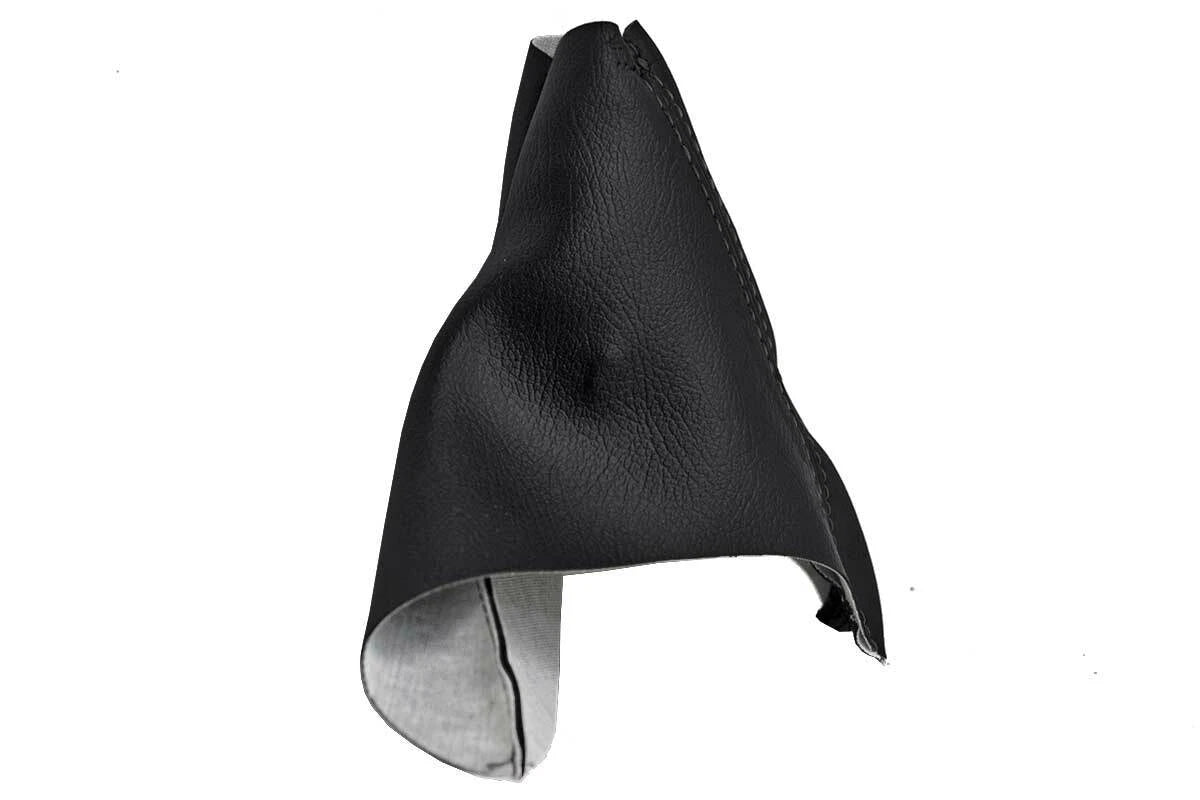 Leather Emergency Brake Boot Cover for BMW E90 (2005–2013) Black
