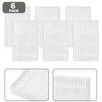 Filter Kit for Vyzzle D10 Robotic Vacuum Cleaner (Includes 6 Filters)