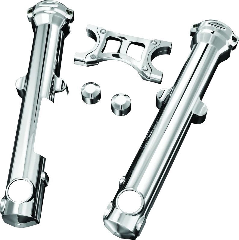 Kuryakyn Fork Skins for Harley Davidson XL Models (2004–2008) - Chrome
