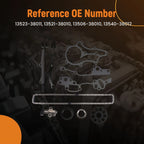 Engine Timing Chain Kit Sprocket Gaskets for Toyota 22R 22RE 22REC (1985–1995)