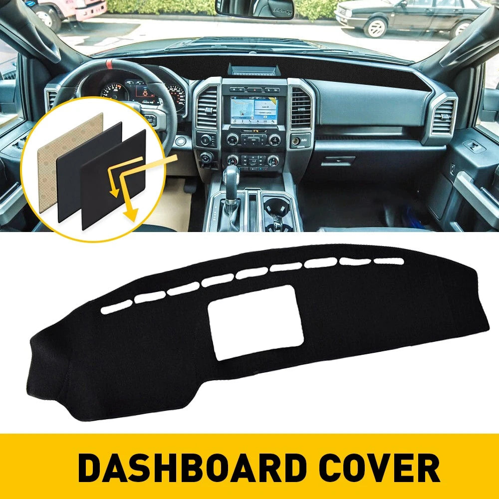 DashMat Cover for Ford F150 (2009–2014) Non-Slip Carpet Pad
