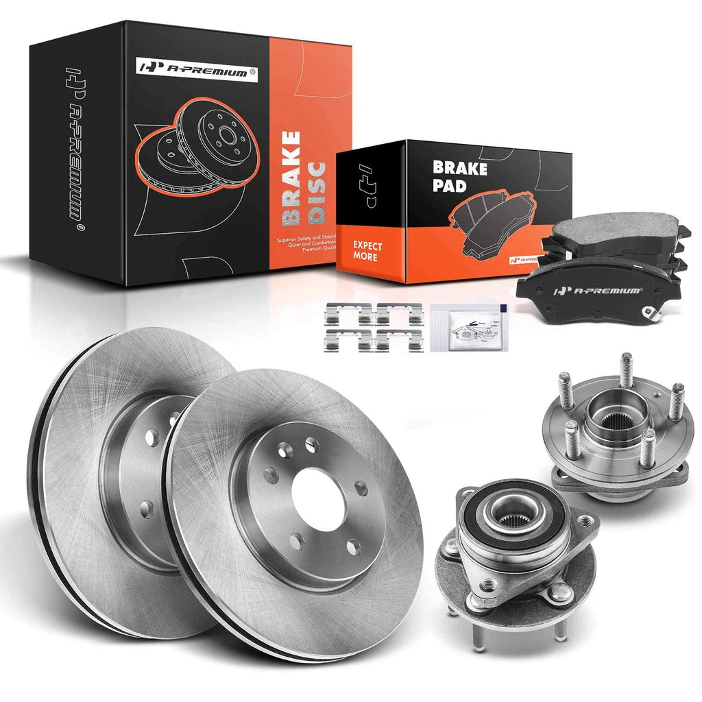 Front Disc Brake Rotor & Pads Set for Chevrolet Cruze (2011–2015)
