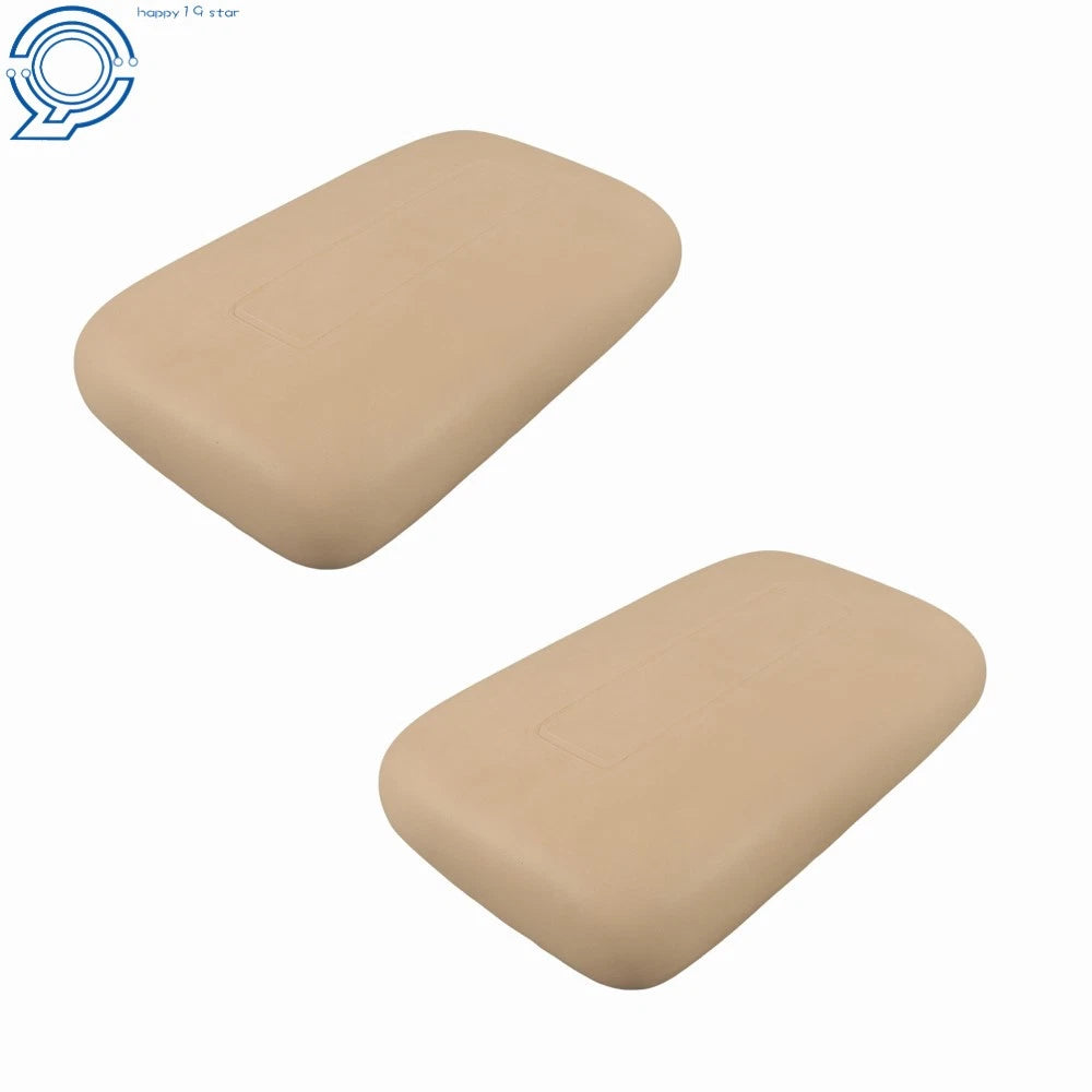 Set of 2 Buff Seat Back Assemblies for Club Car DS Golf Cart (1979–1999)