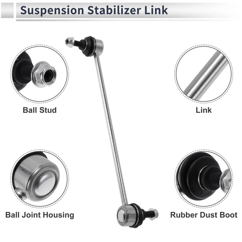 2X Front Stabilizer Bar Links No Bushing for BMW 740i (1995–2001) No.K80235
