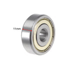 2X 6300ZZ Ball Bearing   10x35x11mm ABEC-3