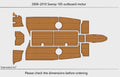 EVA Faux Flooring Mat for Sea Ray 185 (2008)