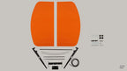 Canopy for Kubota Kioti Agco Tuff Top Tractor (Orange/White/Green/Red)