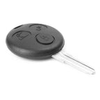3 x Button Remote Smart Key Fob Shell Cover for Smart Forfour Fortwo Cabrio