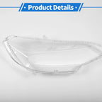 1 Pcs Headlight Lens Cover for Honda Fit (2014–2020) PC Clear