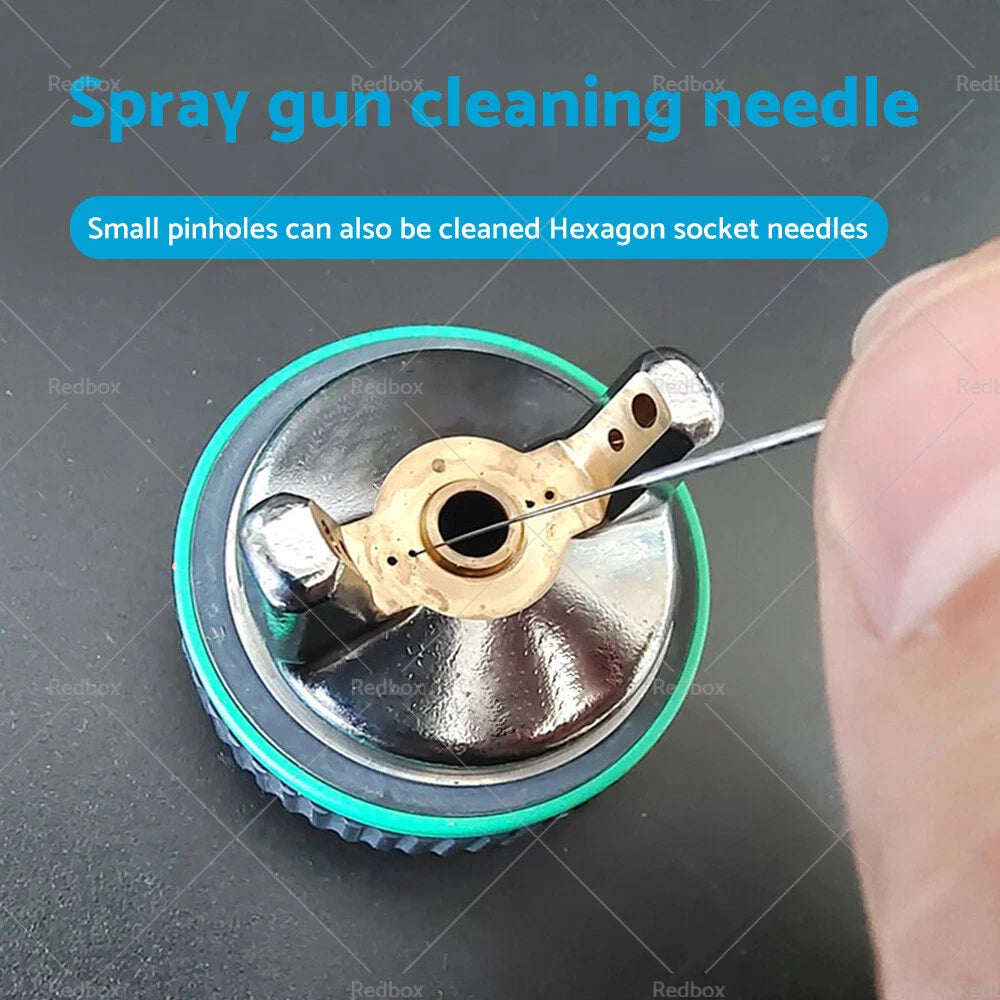 17PCS Spray Gun Cleaning Brush Kit for All Spray Gun Systems