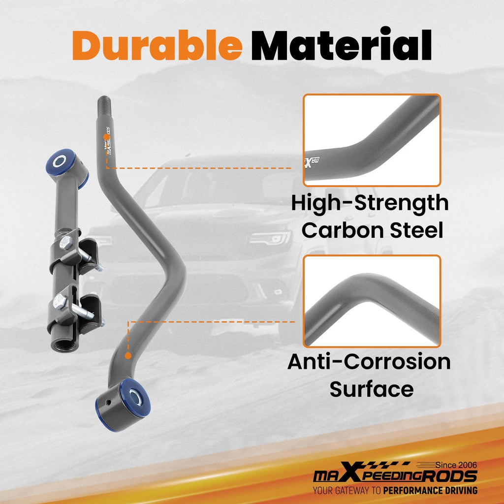 Adjustable Track Bar Drag Link for Jeep Wrangler JL Gladiator JT (2018-2024)