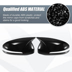 1 Pair Rearview Mirror Cover Overlay Gloss Black for Kia Optima K5 (2011–2015)