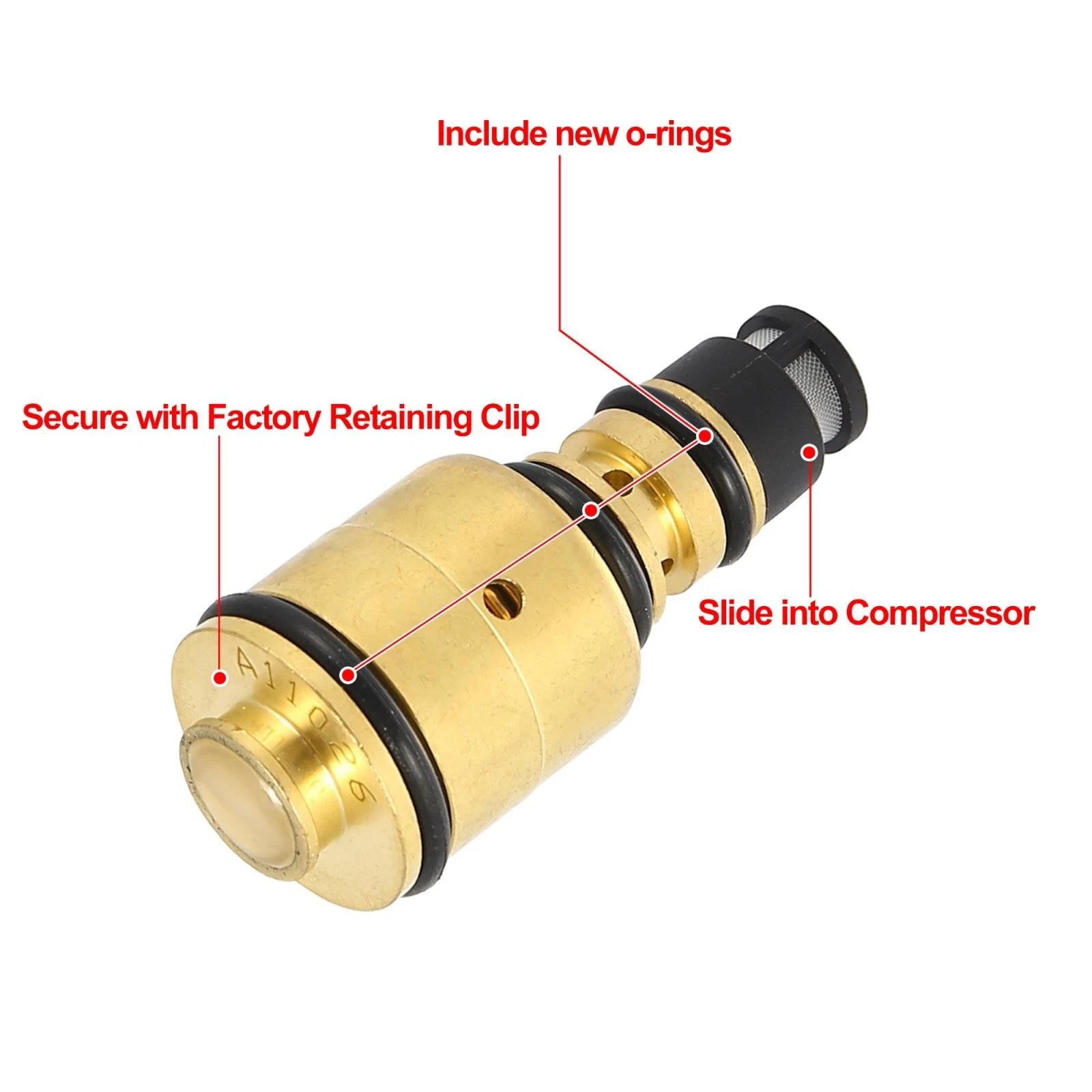 AC Compressor Control Valve 5SL12 for Hyundai Yaris Mercedes-Benz 