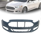 Front Bumper Cover for Ford Fusion Sedan (2013–2016) Plastic Primed