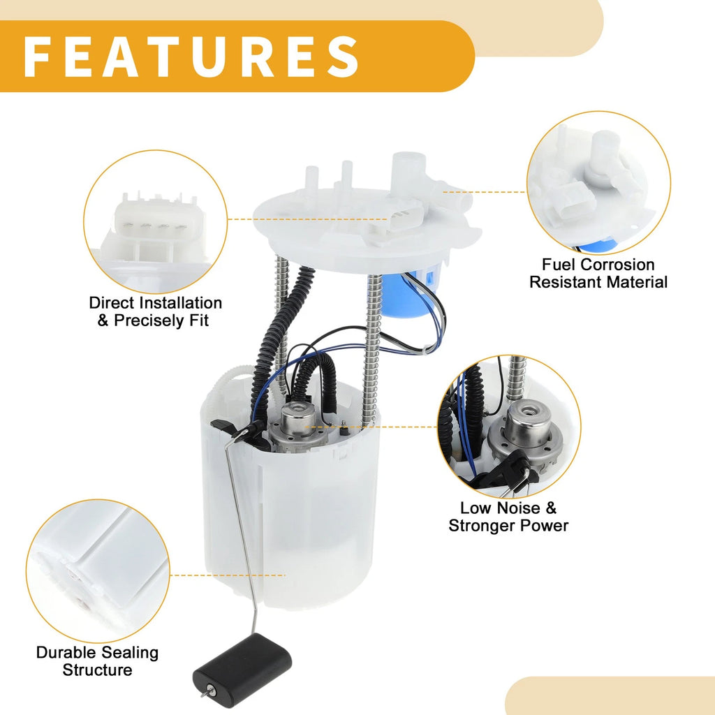 Electric Fuel Pump Assembly for Buick LaCrosse (2011–2016) No. 13505208