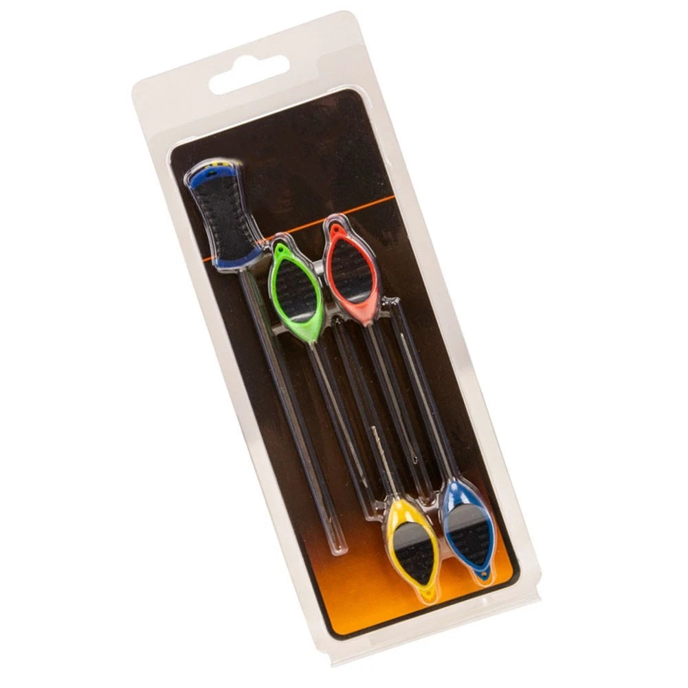 Set of 5 Carp Baiting Needles High Carbon Steel 15.3cm to 7.6cm