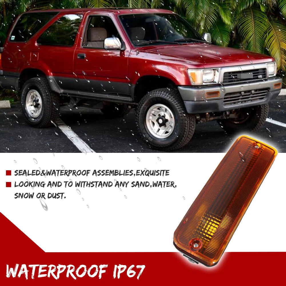 Turn Signal Corner Lights Pair for Toyota Pickup (1989–1995)