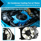 Air Condenser Fan Assembly for Honda Civic FD (2006–2011)