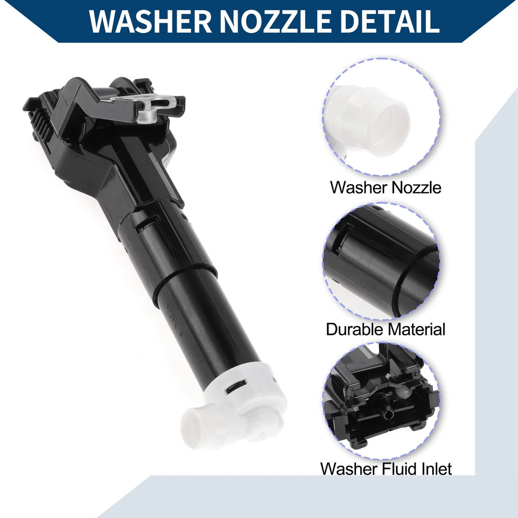 Front Passenger Headlight Washer Nozzle for Toyota Land Cruiser (2008–2021) No.8520760060