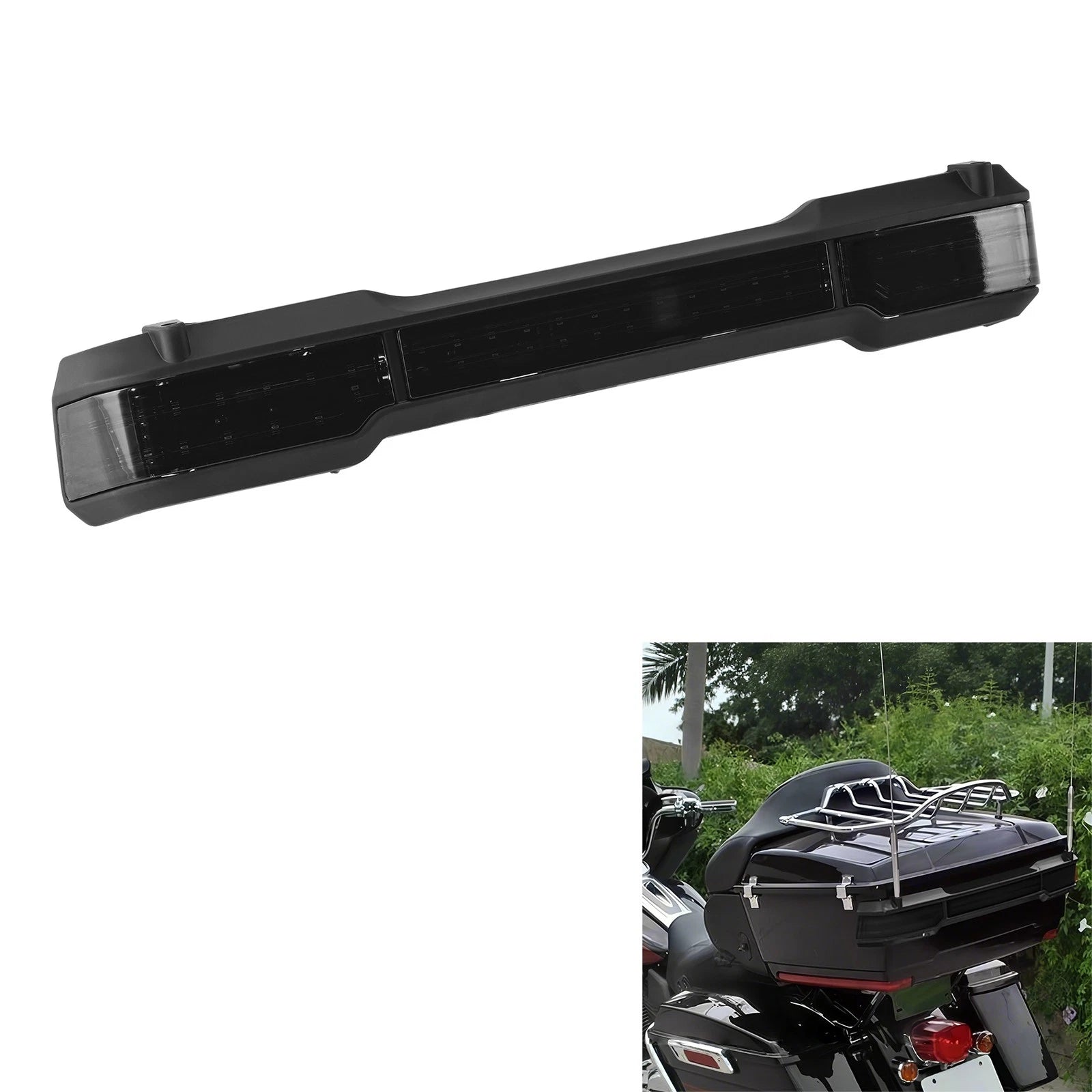 Smoke LED Tail Brake Turn Signal for Harley Touring Road King (1997–2008)